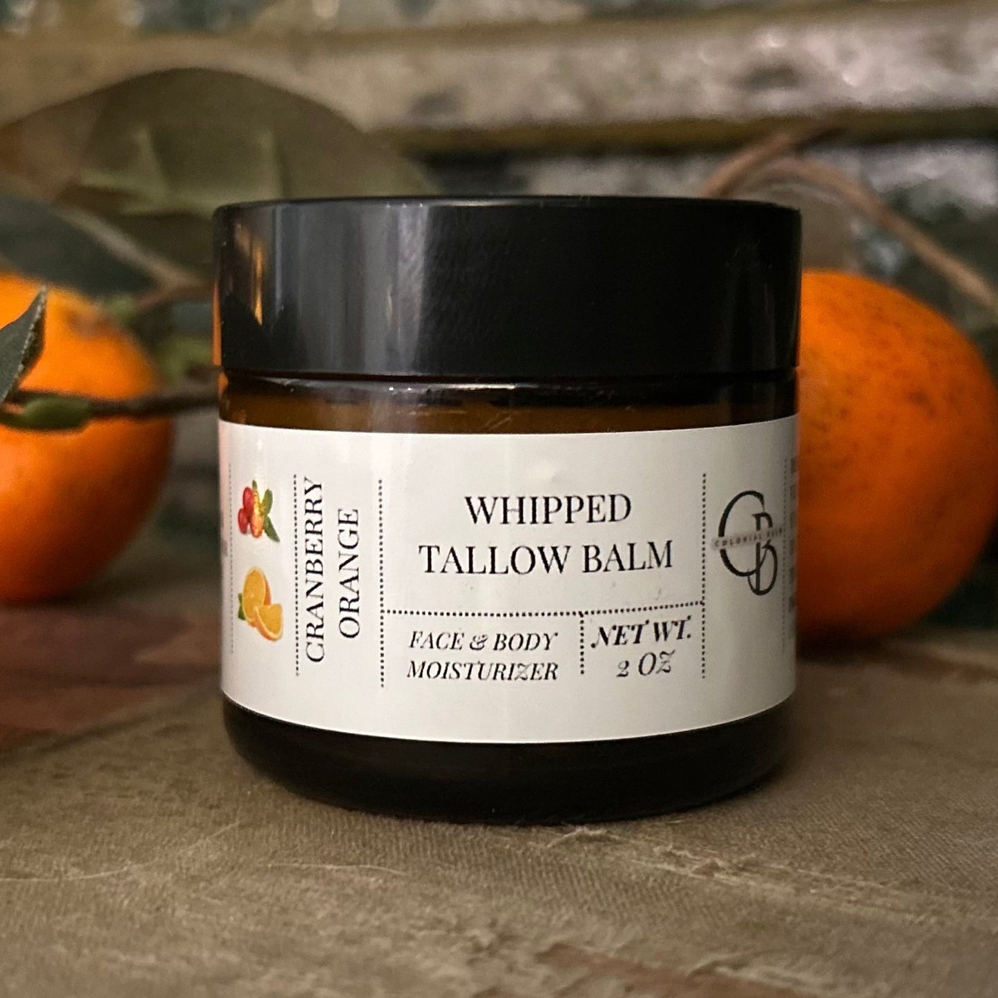 Whipped Tallow Balm (Cranberry Orange)