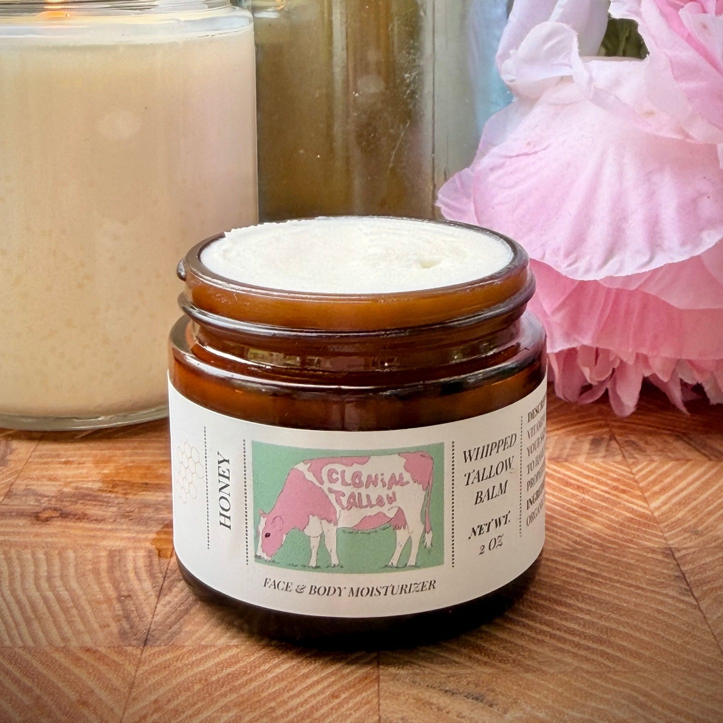 Whipped Tallow Balm (Honey)